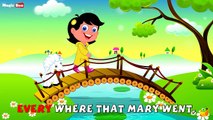 Karaoke: Marry Had A Little Songs With Lyrics Cartoon/Animated Rhymes For Kids