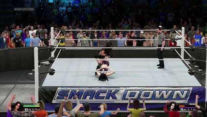 WWE 2K15 (PS4) Every Diva performing the PTO on Paige