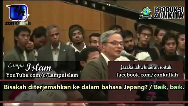 Seorang Guru dari jepang bertanya kepada dr. Zakir Naik
