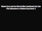 [PDF Download] Mabel Gray and the Wizard Who Swallowed the Sun (The Adventures of Mabel Gray