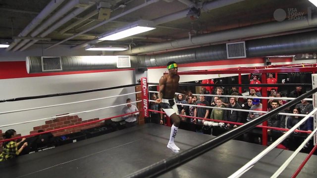 UFC Fight Night in Newark open workout highlights