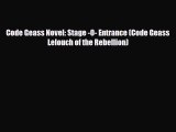 [PDF Download] Code Geass Novel: Stage -0- Entrance (Code Geass Lelouch of the Rebellion) [Read]