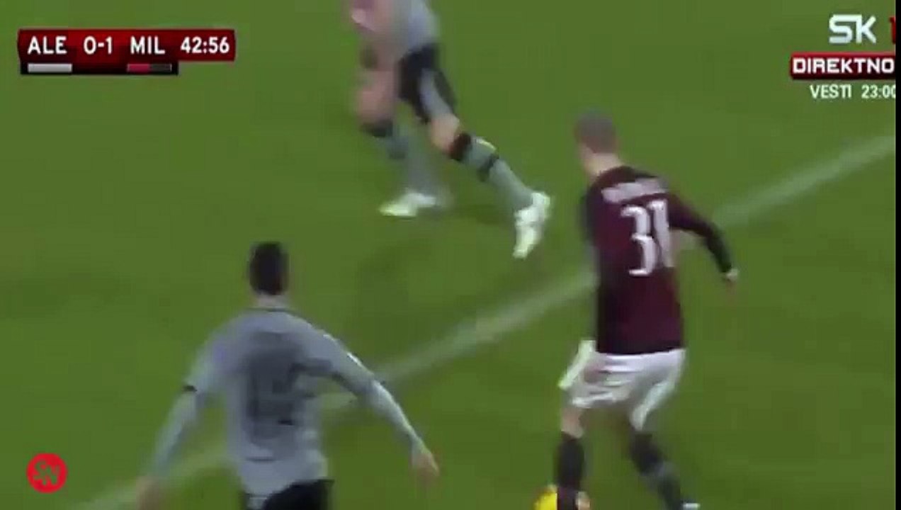 Mario Balotelli Goal - Alessandria vs AC Milan 0-1 l Match Coppa Italia 26/01/2016 (Latest Sport)