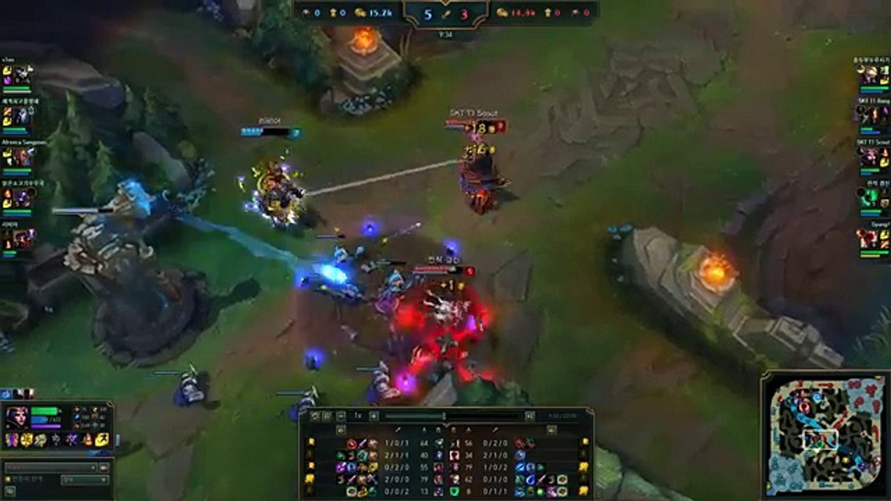 SKT T1 Scout rated LeBlanc set for by Facker