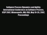 [PDF Download] Software Process Dynamics and Agility: International Conference on Software