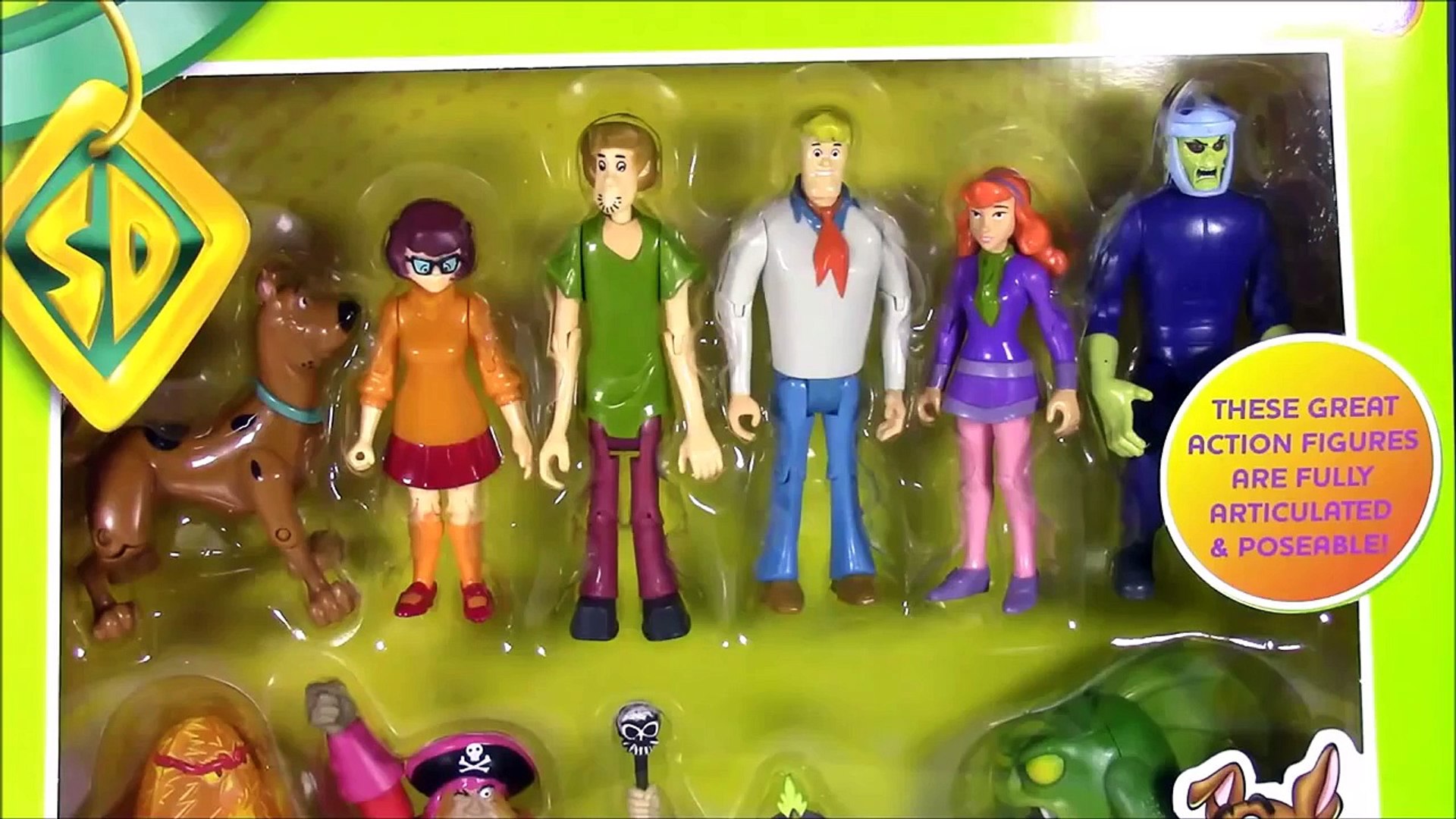 Scooby Doo Velma, Daphne, Fred, Shaggy Scooby-Doo 5-Inch Bendable ...