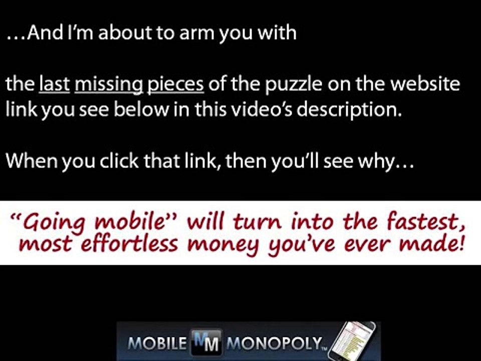 Make Money with Cell Phone Marketing - Mobile Monopoly