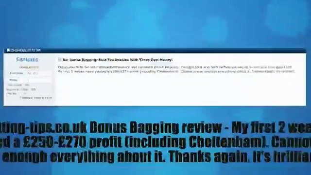 Bonus Bagging Bag Those Bonuses Wierd Working System
