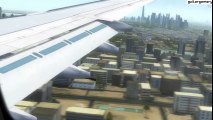 a340 crosswind landing Dubai (fsx)  Crosswind Landing