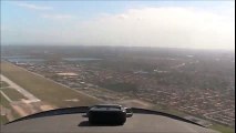 Flight Design CTLS crosswind landing at busy Miami Tamiami (KTMB)  Crosswind Landing