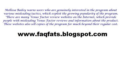 Weird Venus Factor Review Exposes 1 Tip For Loosing Fats In 2016 vid