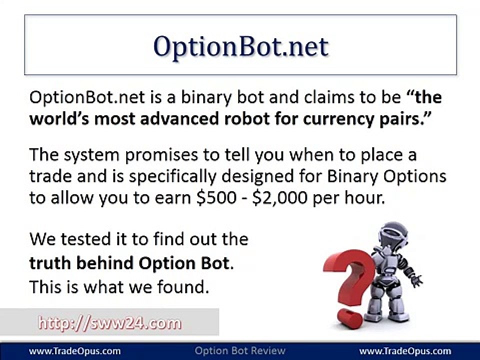 Binary Option Bot Real Review and Results