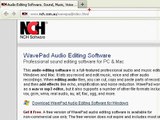 How to download WavePad for editing sounds