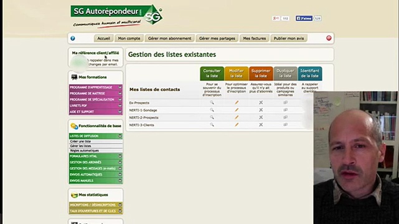 Wishlist member avec SG Autorépondeur