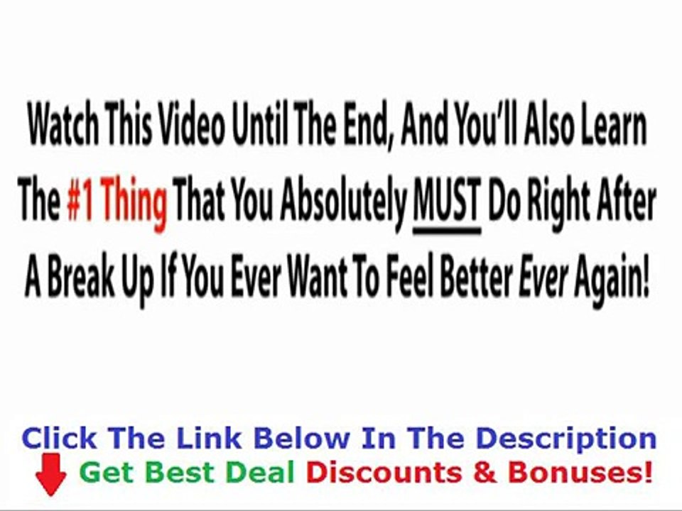 The Breakup Doctor Video Discount + Bouns