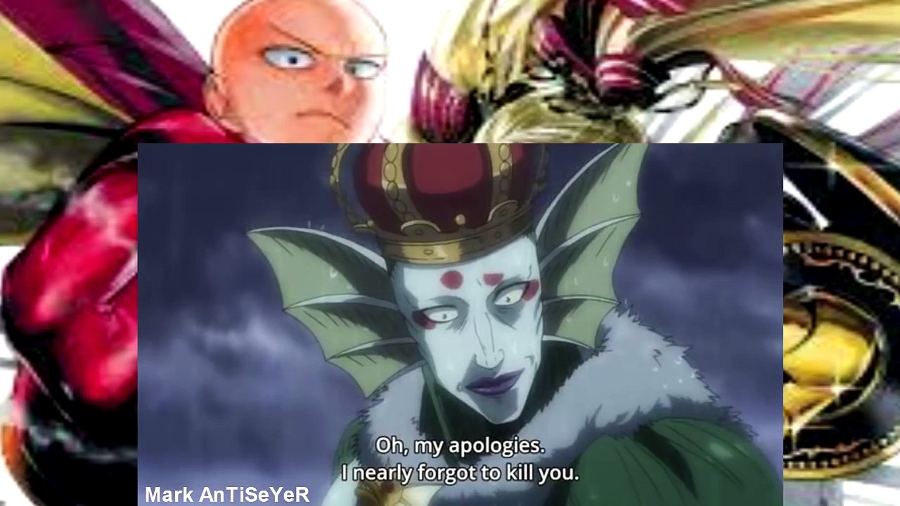 One Punch Man Mumen Rider vs Deep Sea King Emotional Moment HD ...