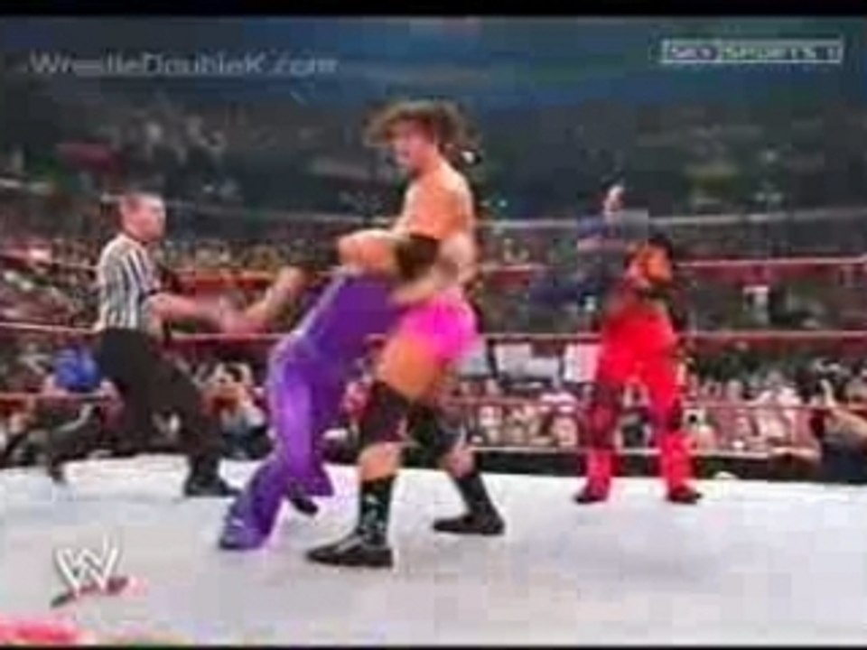 Jeff Hardy saves Trish