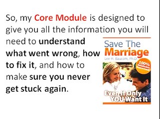 Save The Marriage System
