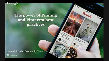 #WeAllGrow Power of Pinning G+ Hangout with Pinterest