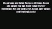 Cheap Soup and Salad Recipes: 40 Cheap Soups and Salads You Can Make Today (Variety Homemade