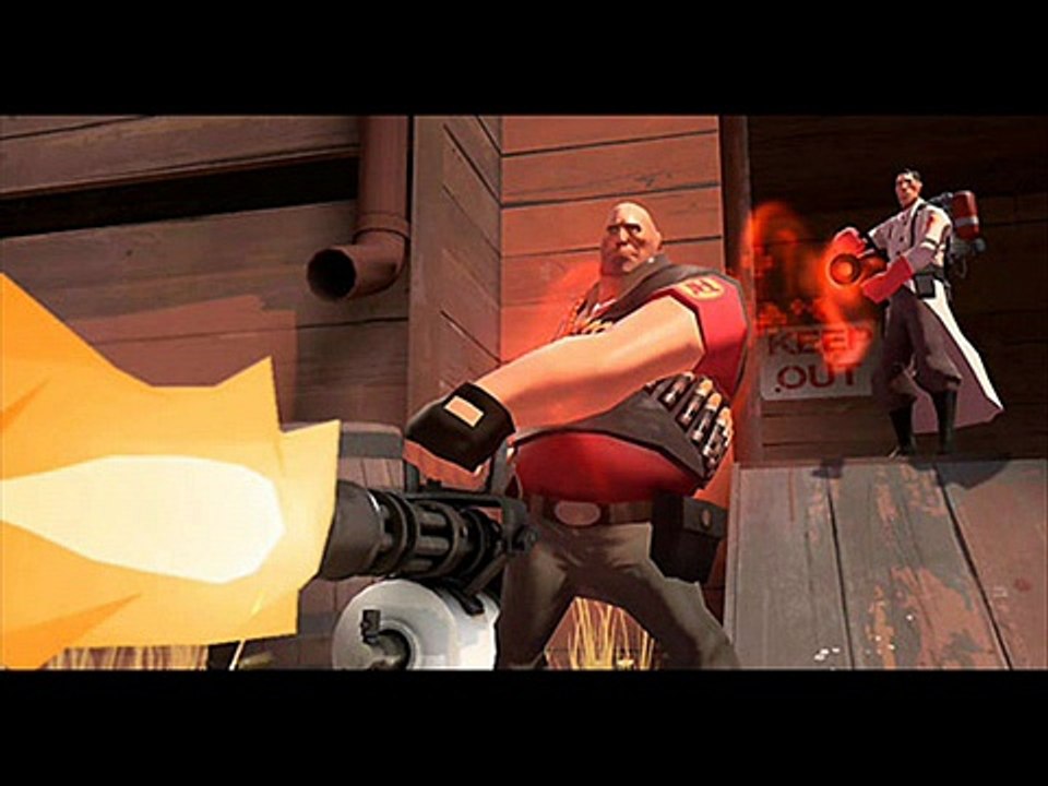 medic and heavy are more than just friends....