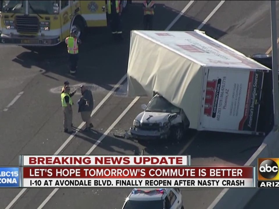 I-10 at Avondale re-open after deadly crash