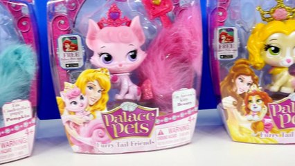 Download Video: 9 Princess Palace Pets and Disney Magiclip Princesses Ariel Snow White Cinderella Mulan Toys DCTC