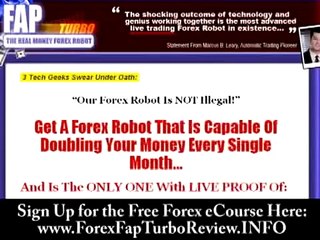 Fapturbo Review - Watch This Forex Robot at Work!
