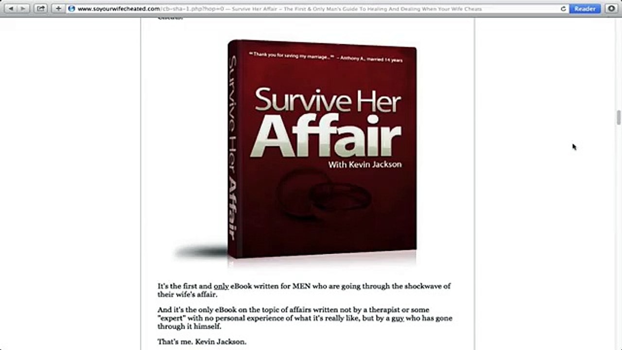 Survive her Affair Review - Scam or Legit