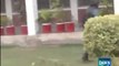 Panic spread among Punjab University students as law enforcement agencies conduc