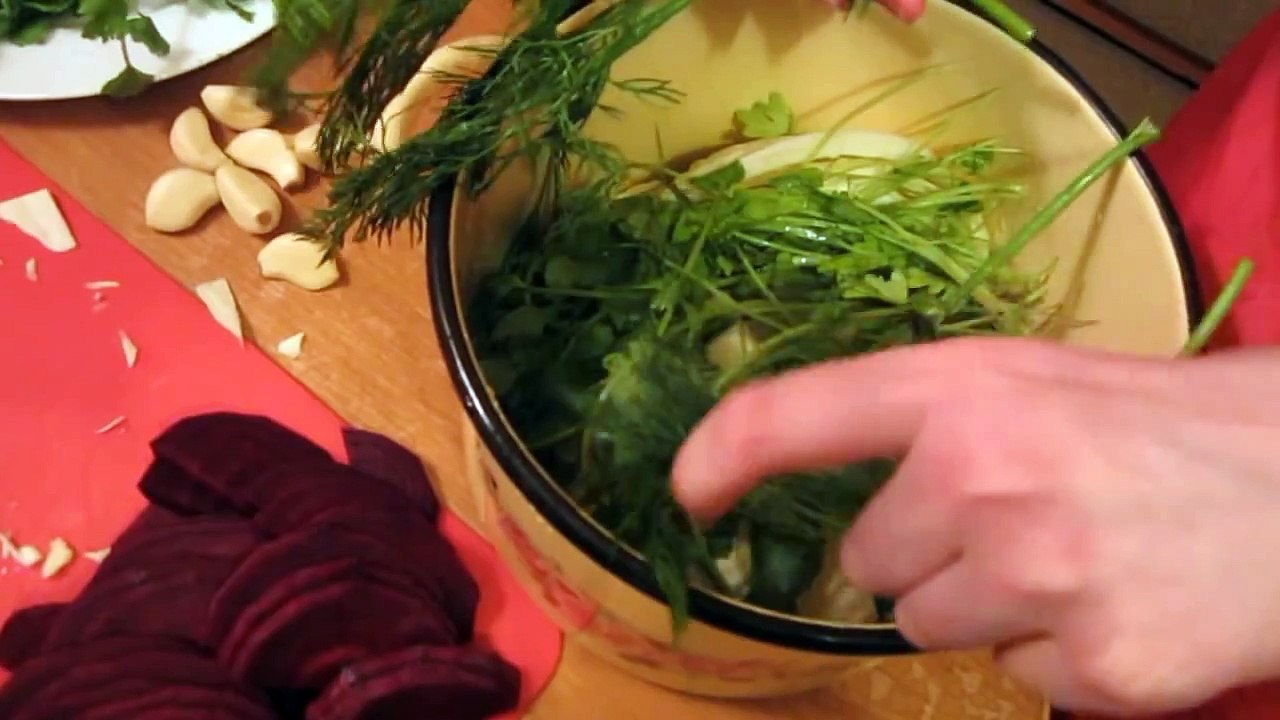 Капуста маринованная по-гурийски