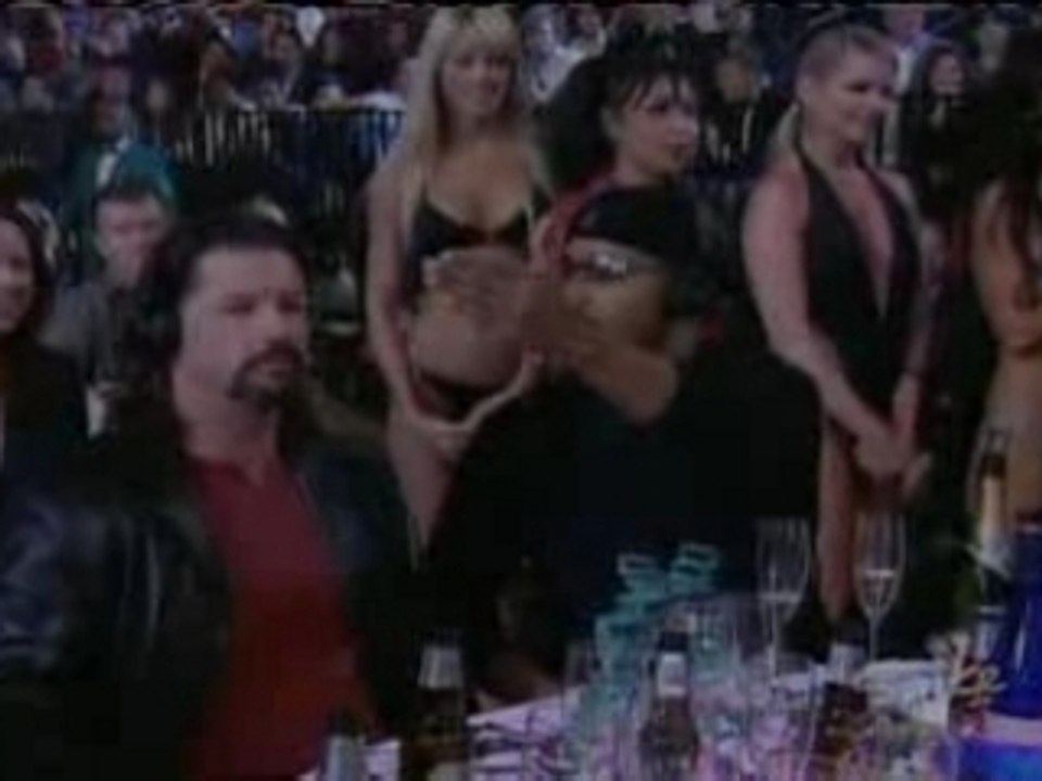 Rey Mysterio & Trish Stratus Vs Chris Jericho & Victoria