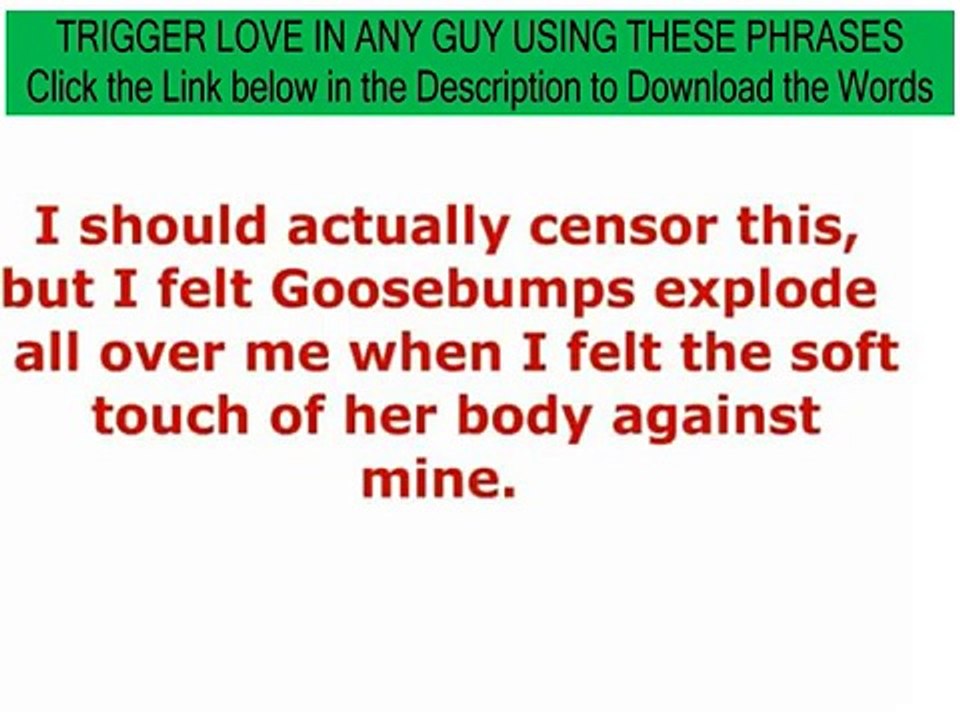 [TRIGGER DESIRE] - How To Be Irresistible To Boys