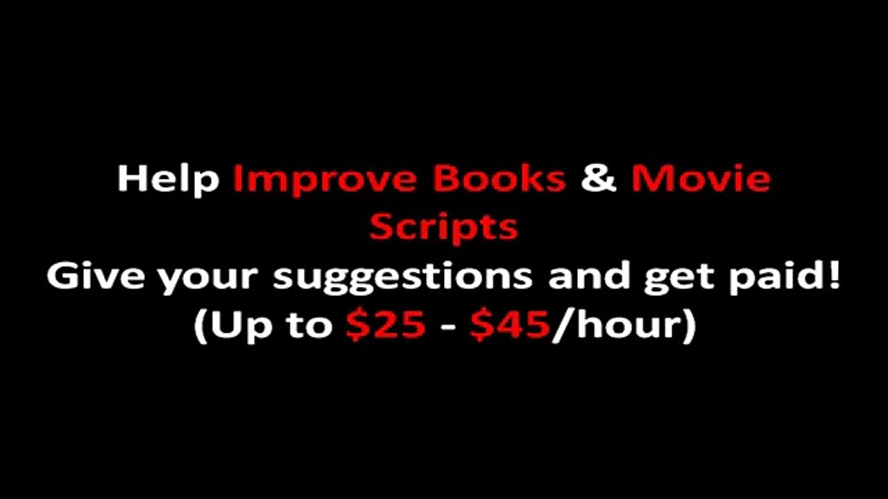 Real Writing Jobs -- Earn Extra Money Writing