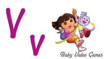 ABC Song & Alphabet Songs Dora the Explorer | ABCs Nursery Rhymes Dora Cartoon Animation