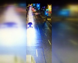 Beşiktaş'ta 1 polisin hayatını kaybettiği kazanın görüntüleri