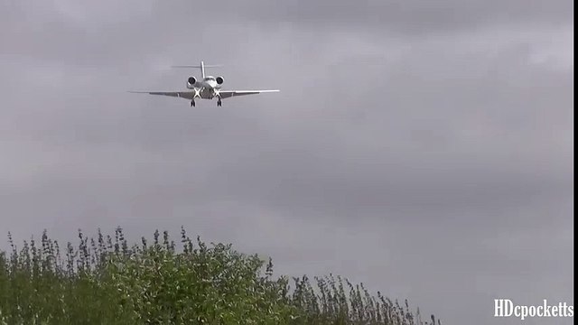 *Must see* Cessna Citation X - 18 Knots Cross wind Landing - Gloucestershire Airport Crosswind Landing
