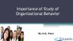 Importance of Study of Organizational Behavior_ Advantages of Organization Behavior