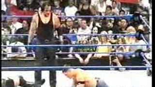 Undertaker chokeslams RVD and Tombstones John Cena