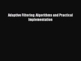 [PDF Download] Adaptive Filtering: Algorithms and Practical Implementation [PDF] Full Ebook
