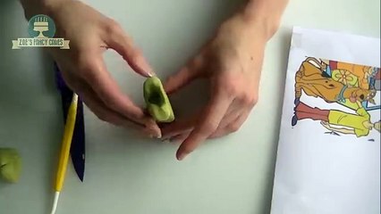 Shaggy from Scooby-Doo How to Cake Decorating Tutorial
