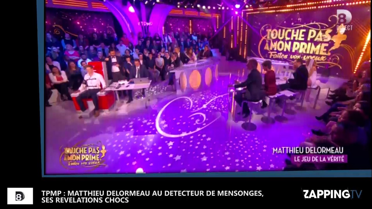 TMP : Matthieu Delormeau passe au détecteur de mensonges, ses révélations chocs (vidéo)