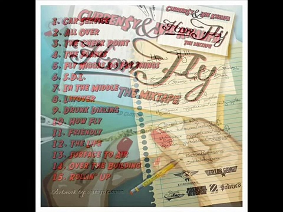 Curren$y & Wiz Khalifa - Surface To Air