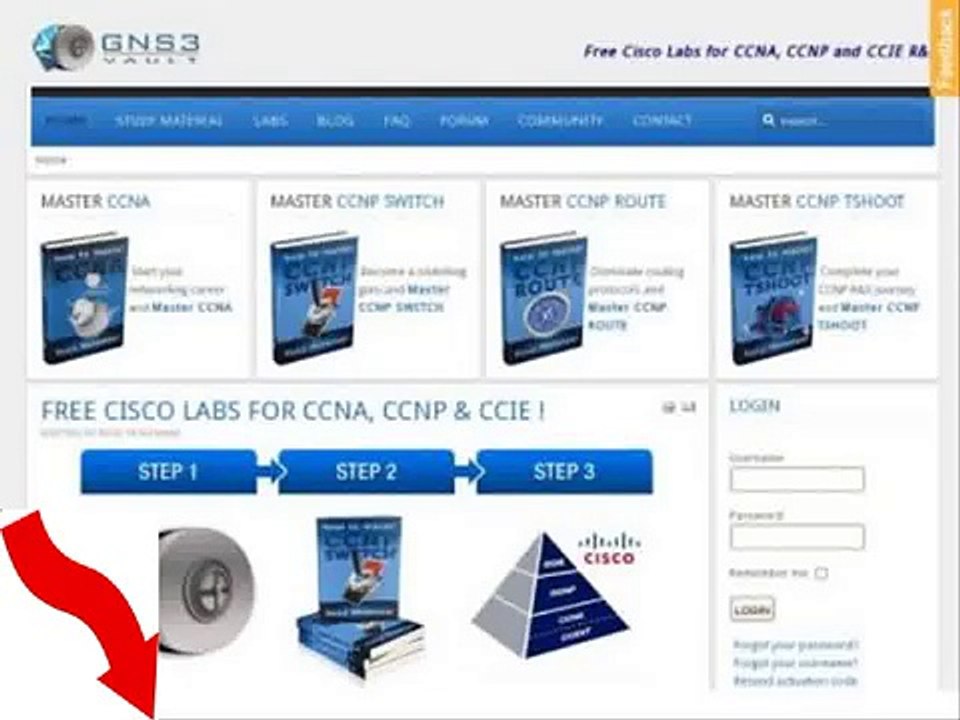 Gns3vault - Study Material For Cisco Ccna Ccnp And Ccie Students