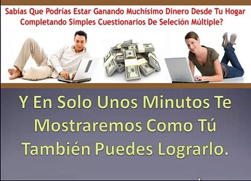 Trabajar Desde Casa Con Encuestas Remuneradas