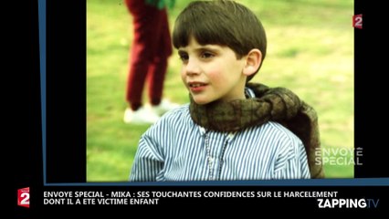 Envoyé Spécial – Mika : Victime de harcèlement à l'école, ses touchantes confessions