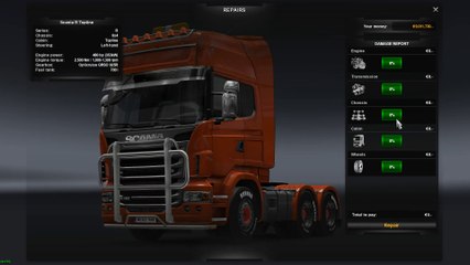 Euro Truck Simultator 2 Multiplayer - Delivery Part #5 +Logitech G27