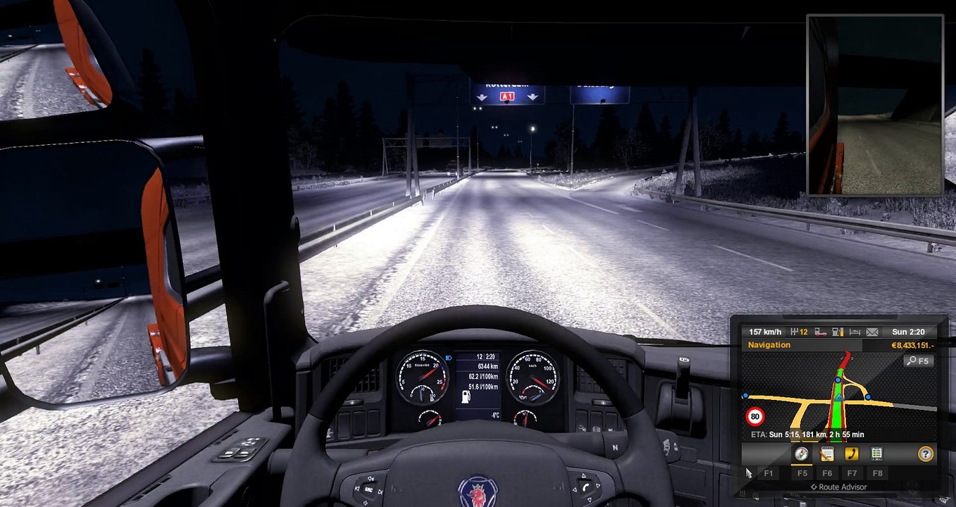 Euro Truck Simultator 2 Multiplayer - Delivery Part #2 +Logitech G27