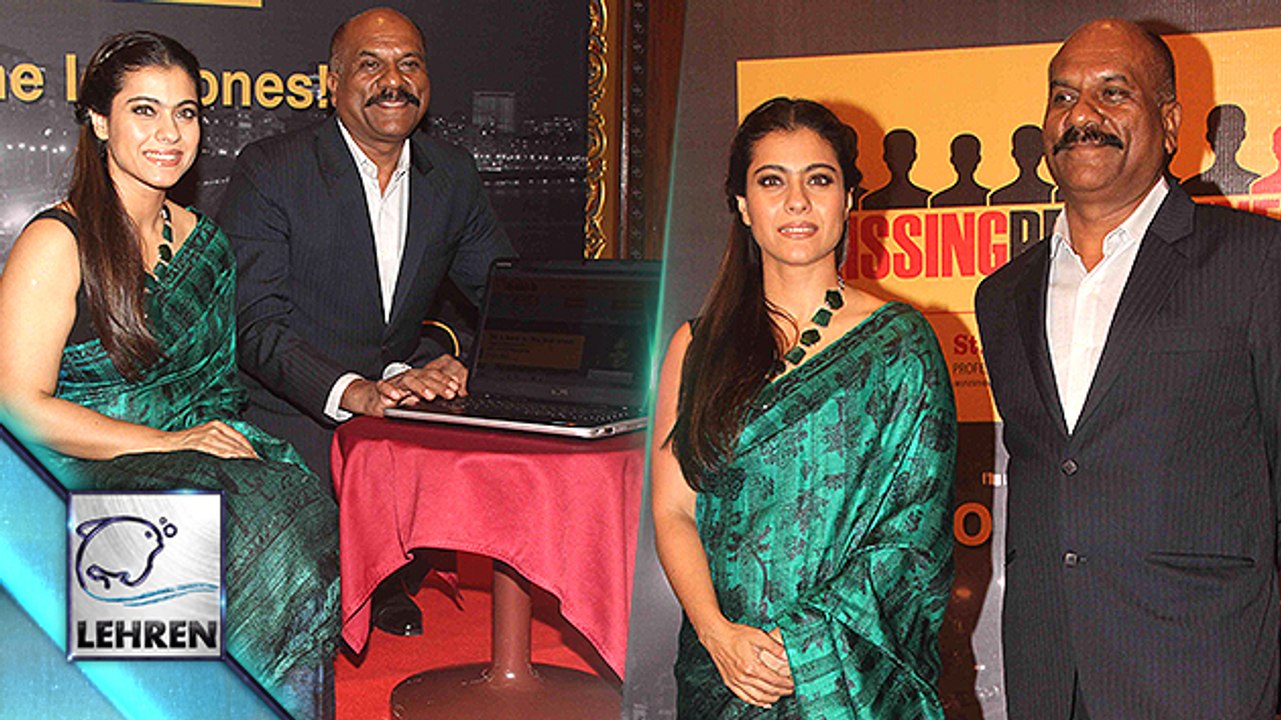 Kajol Launches Missing Persons Site | Latest Bollywood events