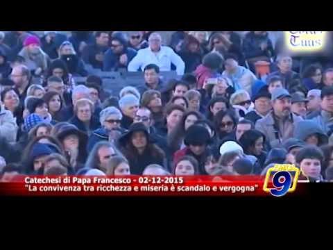 TOTUS TUUS | Catechesi di Papa Francesco - La convivenza tra ricchezza e miseri... (19 Gennaio)